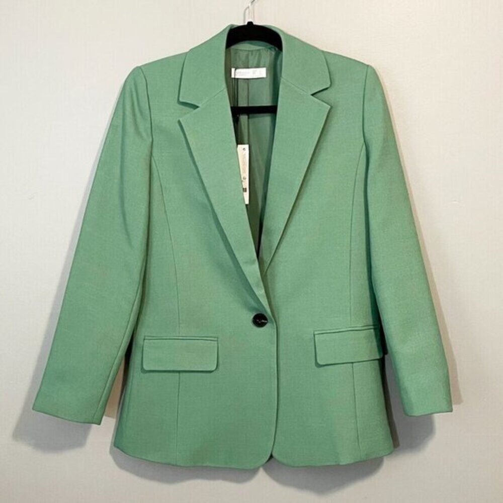 New Primark Relaxed Blazer Green 2, XS
